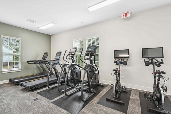 fitness center at Ailsa Village Apartments 