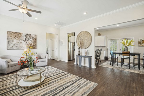 living room at Ailsa Village Apartments 