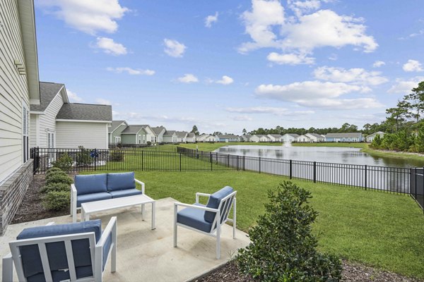 patio at Ailsa Village Apartments 