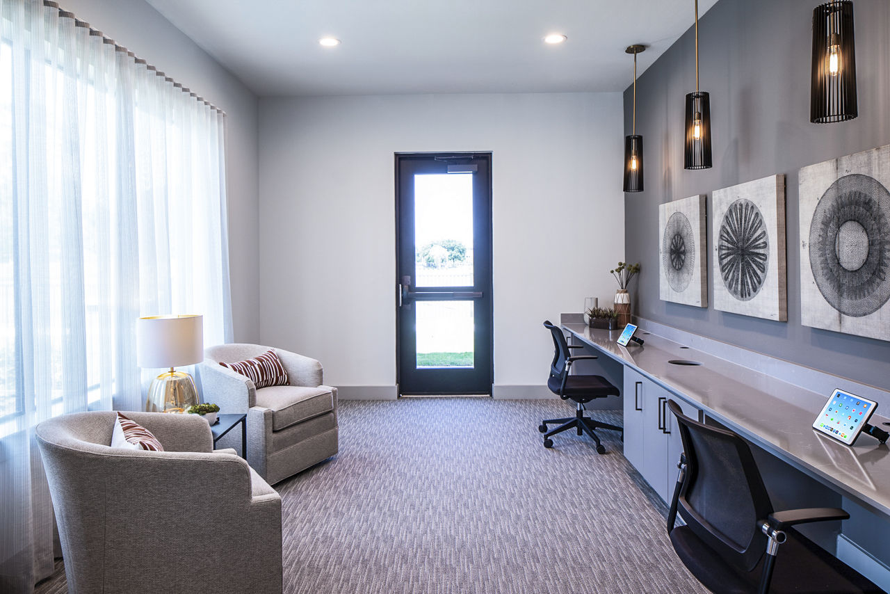 Work space at Prose Deerbrook