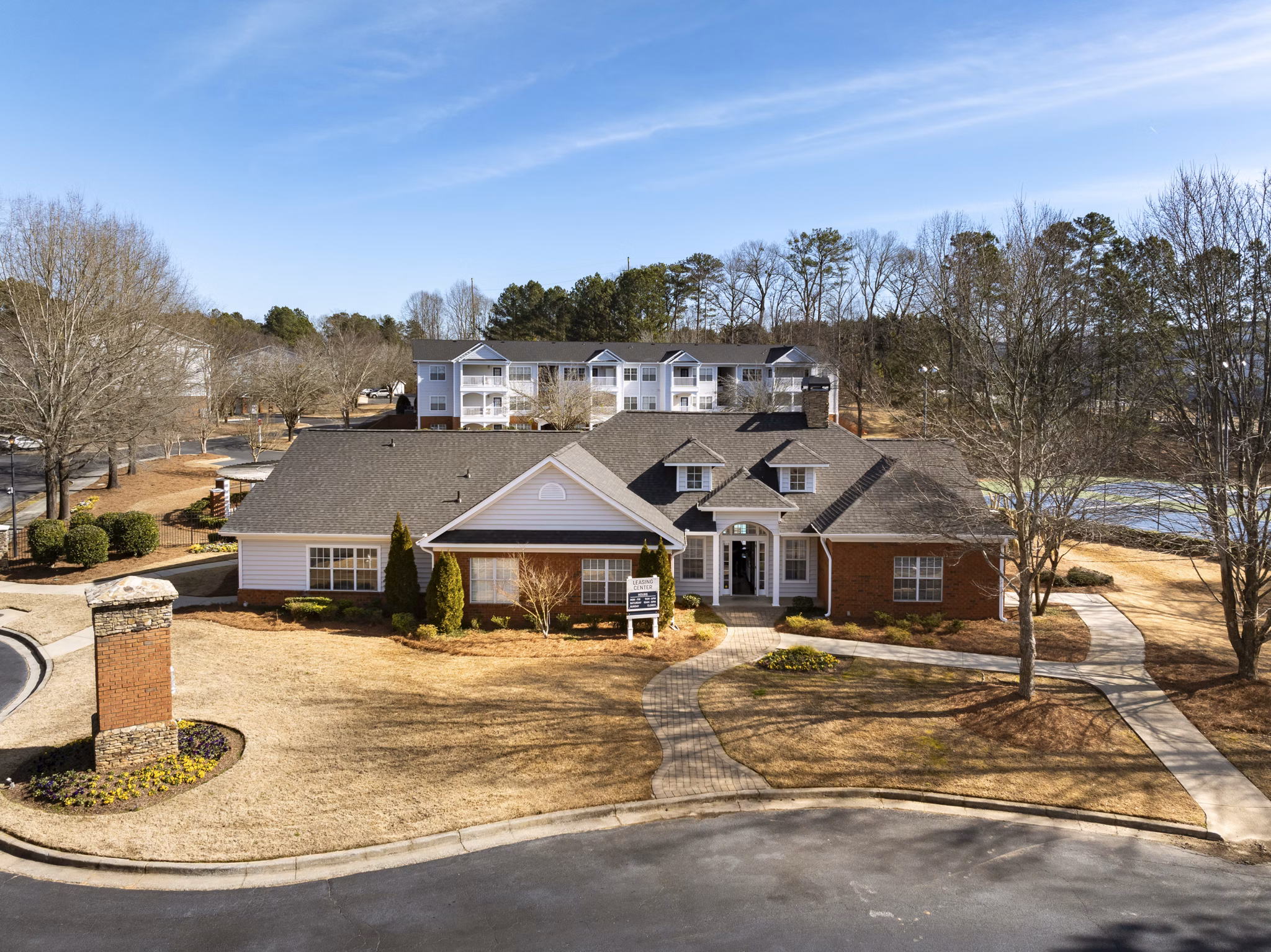building/exterior at Landings at Sweetwater Creek Apartments