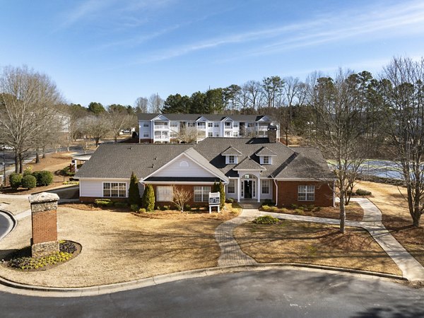building/exterior at Landings at Sweetwater Creek Apartments