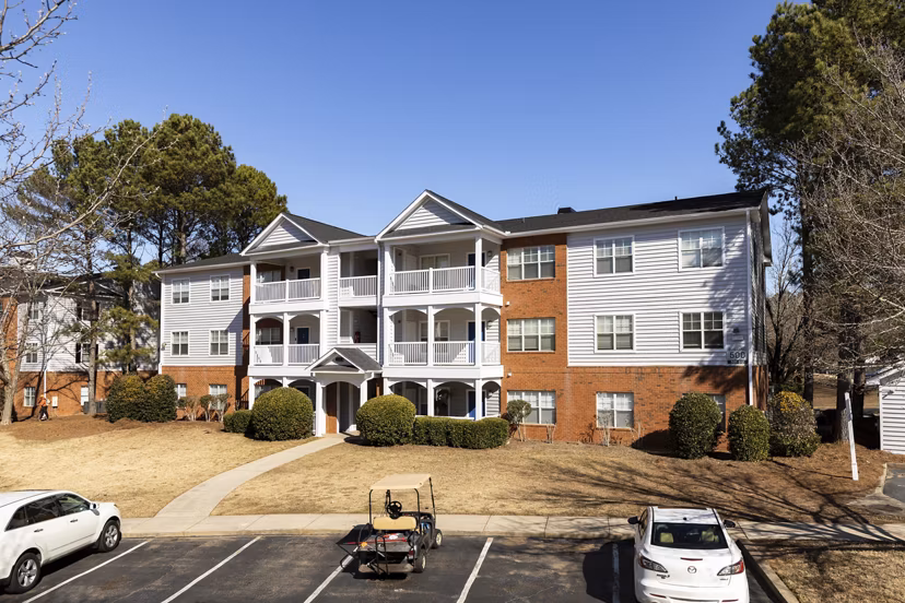 building/exterior at Landings at Sweetwater Creek Apartments