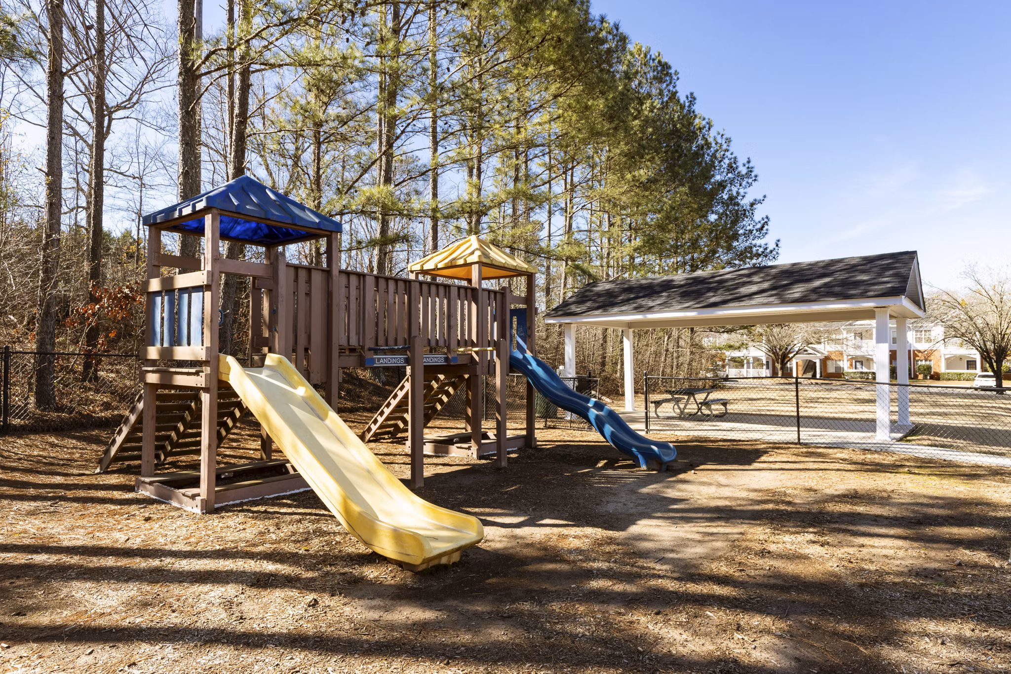 Recreational Area at Landings at Sweetwater Creek Apartments