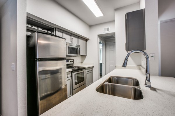 kitchen at Oak Crest Apartments