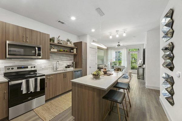 kitchen at The Ian Apartments