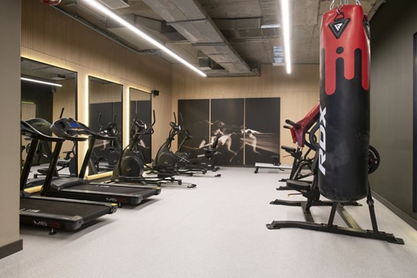 fitness center at Somma Asturias Apartments