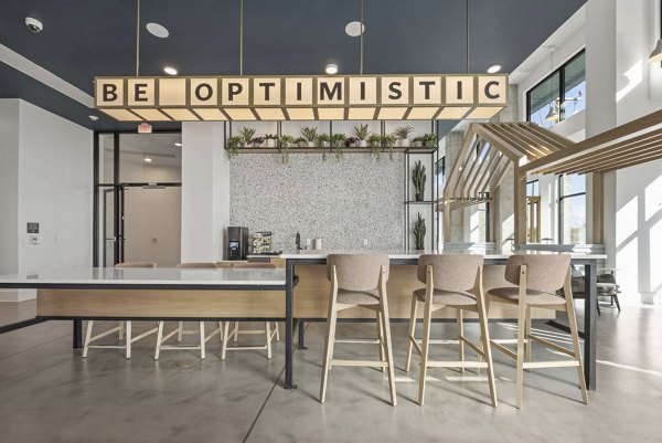 clubhouse at Alexan Mill District Apartments 