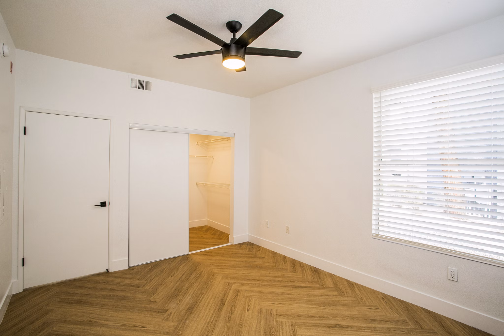 bedroom at The Layne at Peccole Ranch Apartments 
