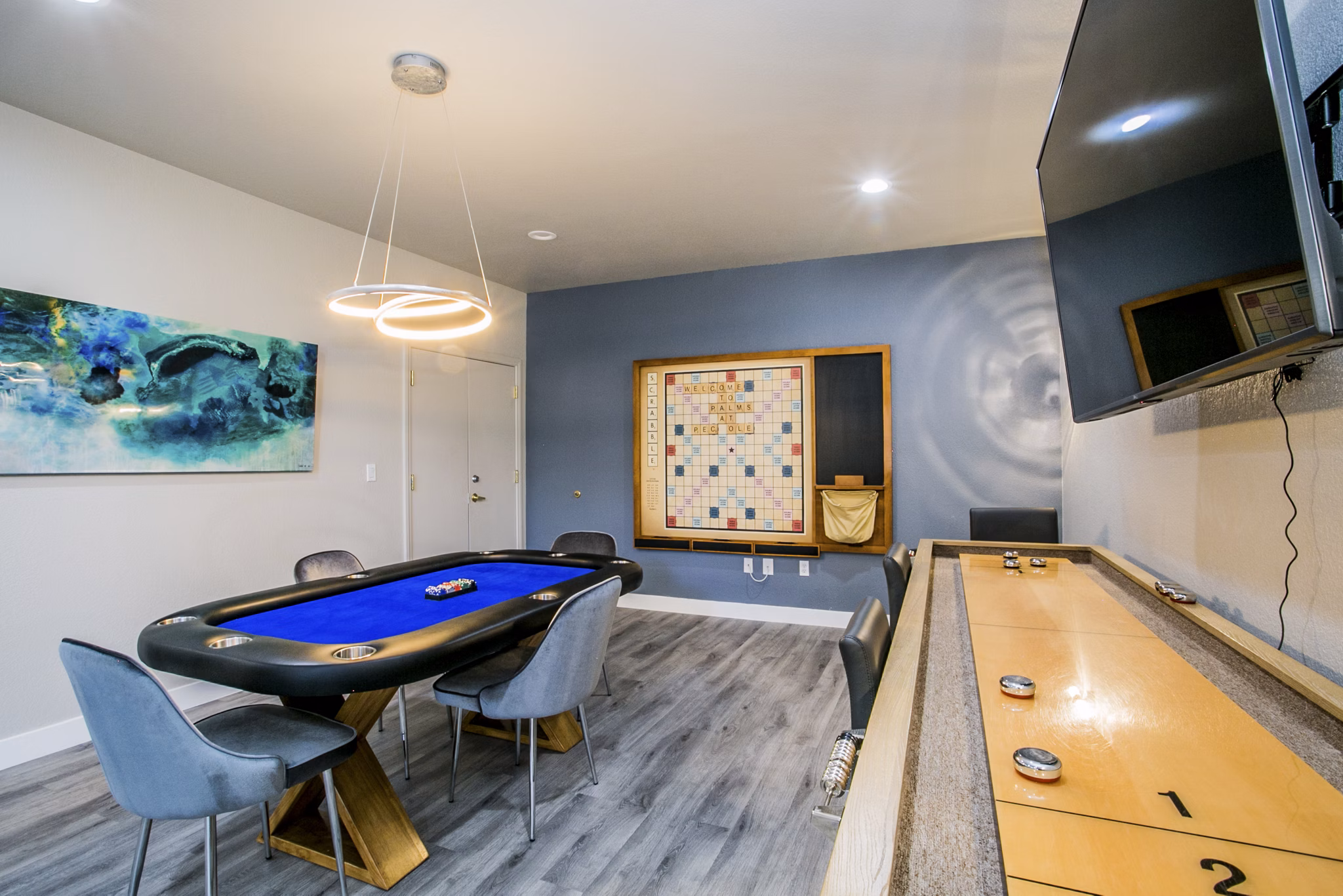 clubhouse at The Layne at Peccole Ranch Apartments 