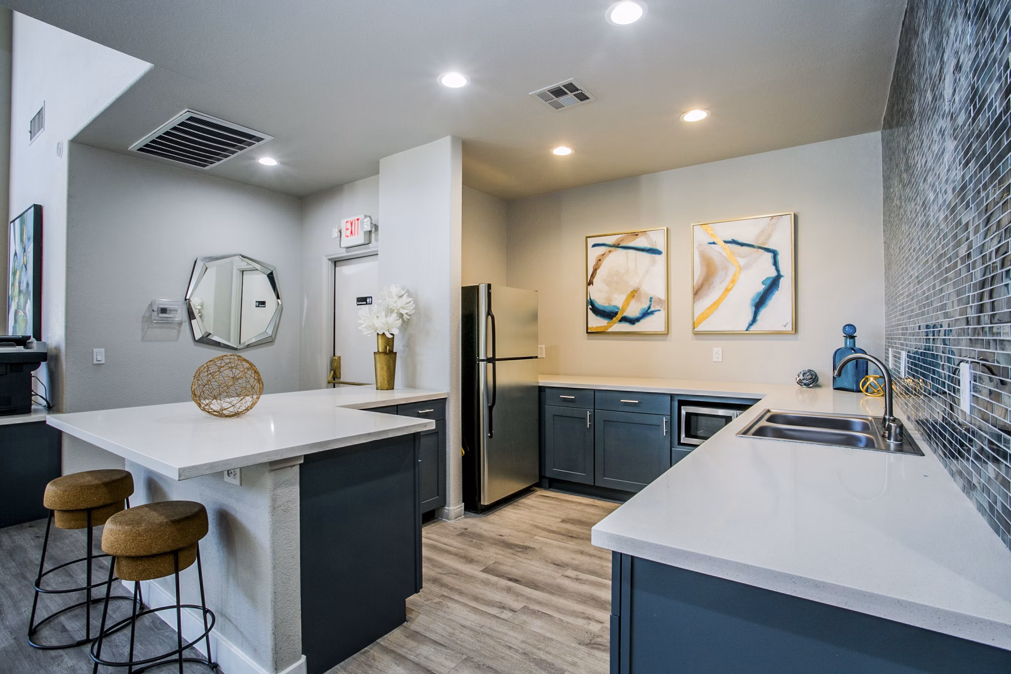 clubhouse at The Layne at Peccole Ranch Apartments 