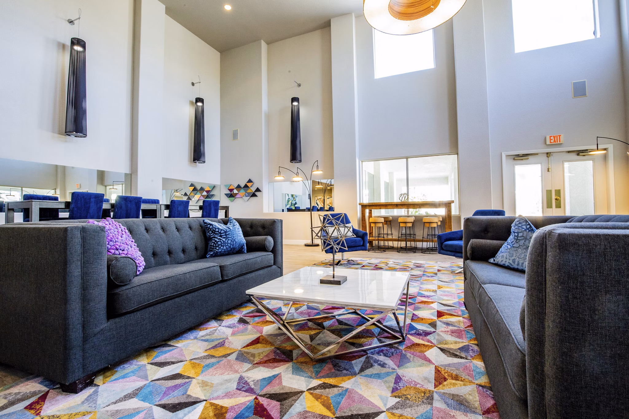 rendering at The Layne at Peccole Ranch Apartments