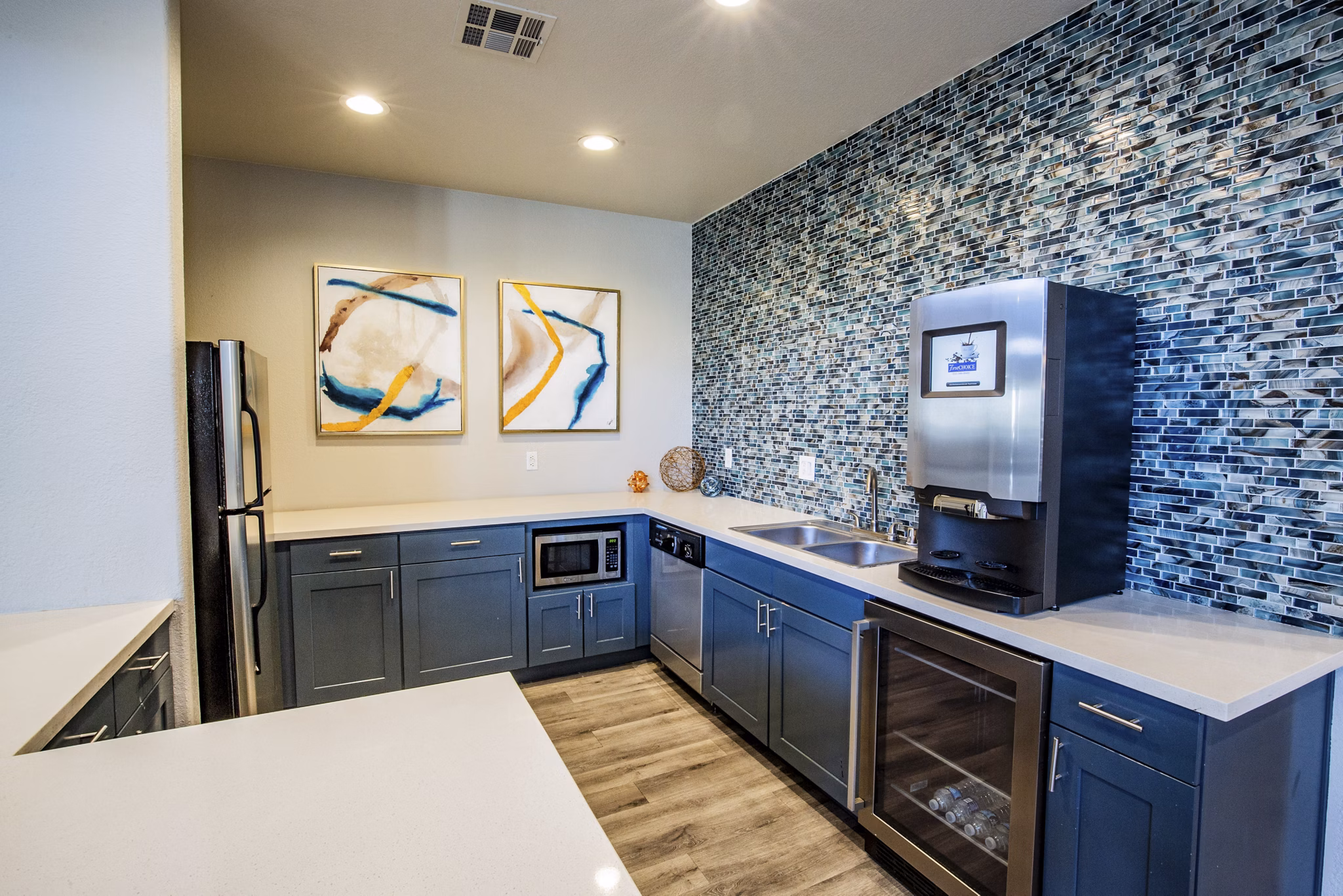 rendering at The Layne at Peccole Ranch Apartments