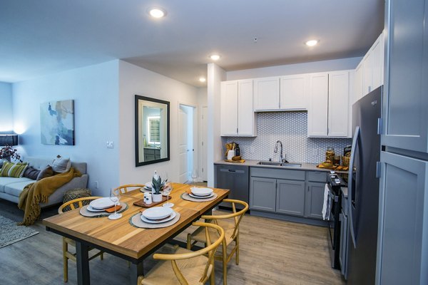 dining area at theApex @ Meadows Apartments