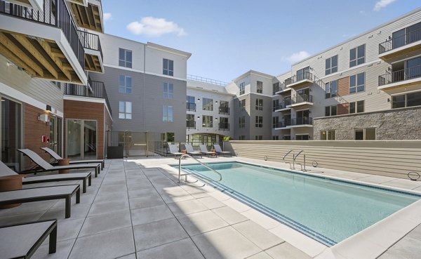 pool at Allee Apartments