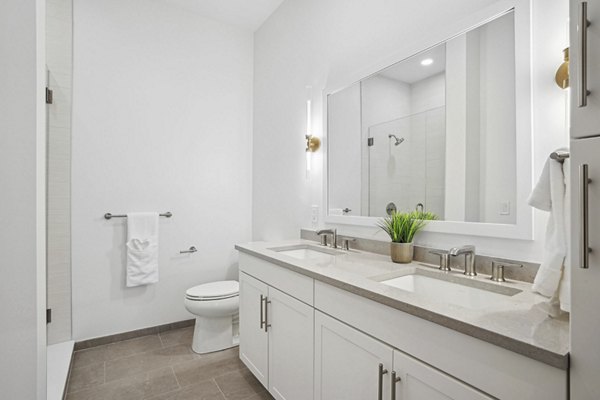 bathroom at Sanctuary at Winchester West Apartments
