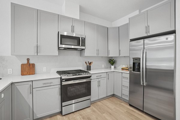 kitchen at Sanctuary at Winchester West Apartments