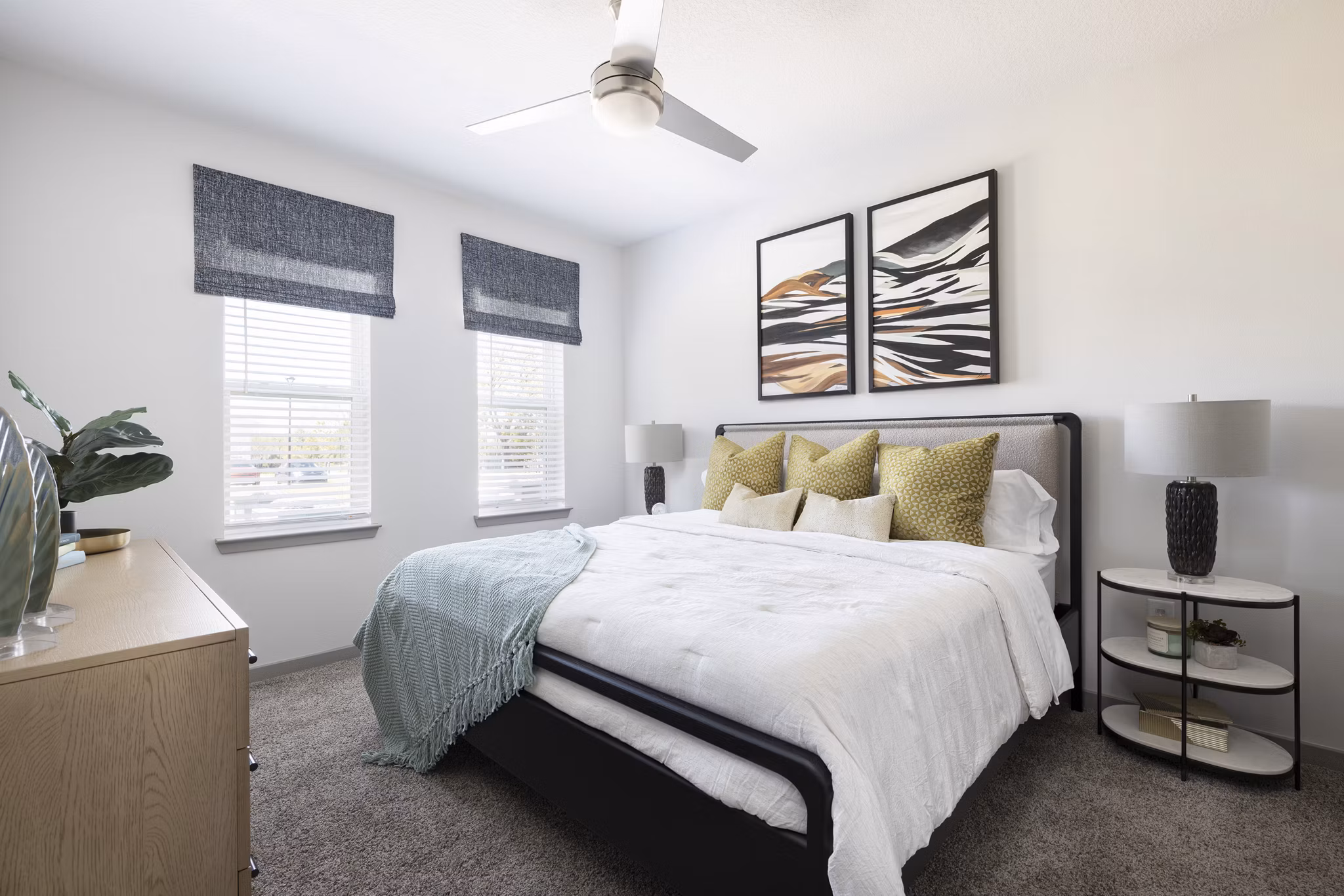 bedroom at Inscribe Apartments 