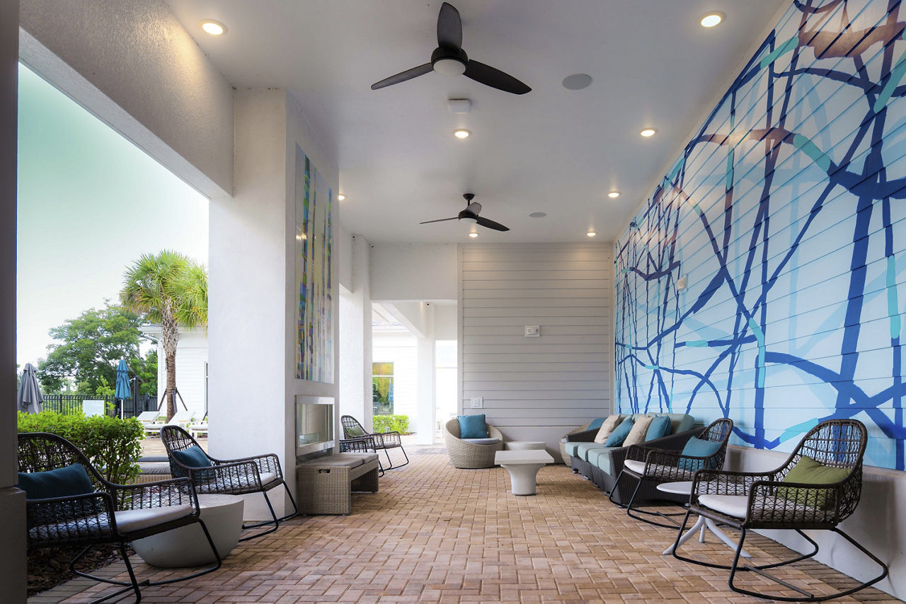 Lobby at Inscribe Apartments (3 of 3)