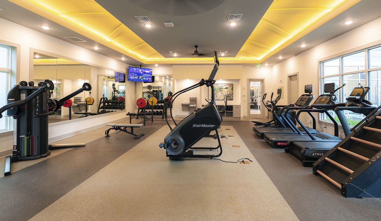 Gym at Inscribe Apartments (1 of 2)