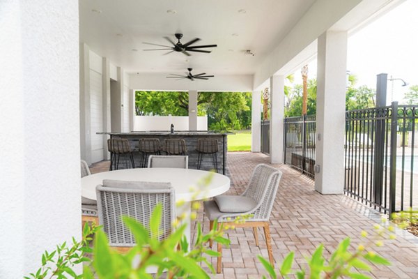 patio at Inscribe Apartments