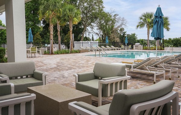patio at Inscribe Apartments