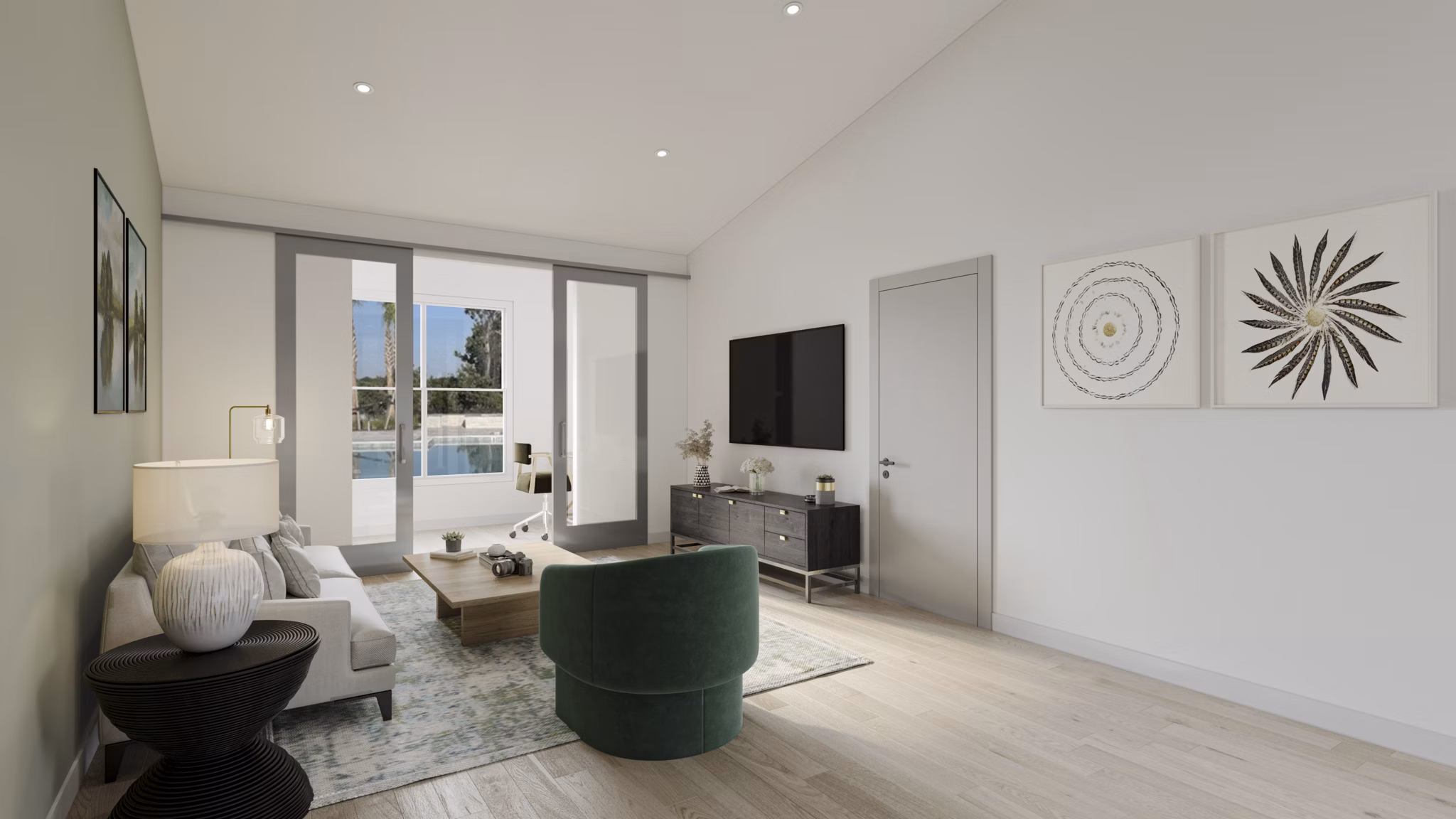 rendering at Inscribe Apartments