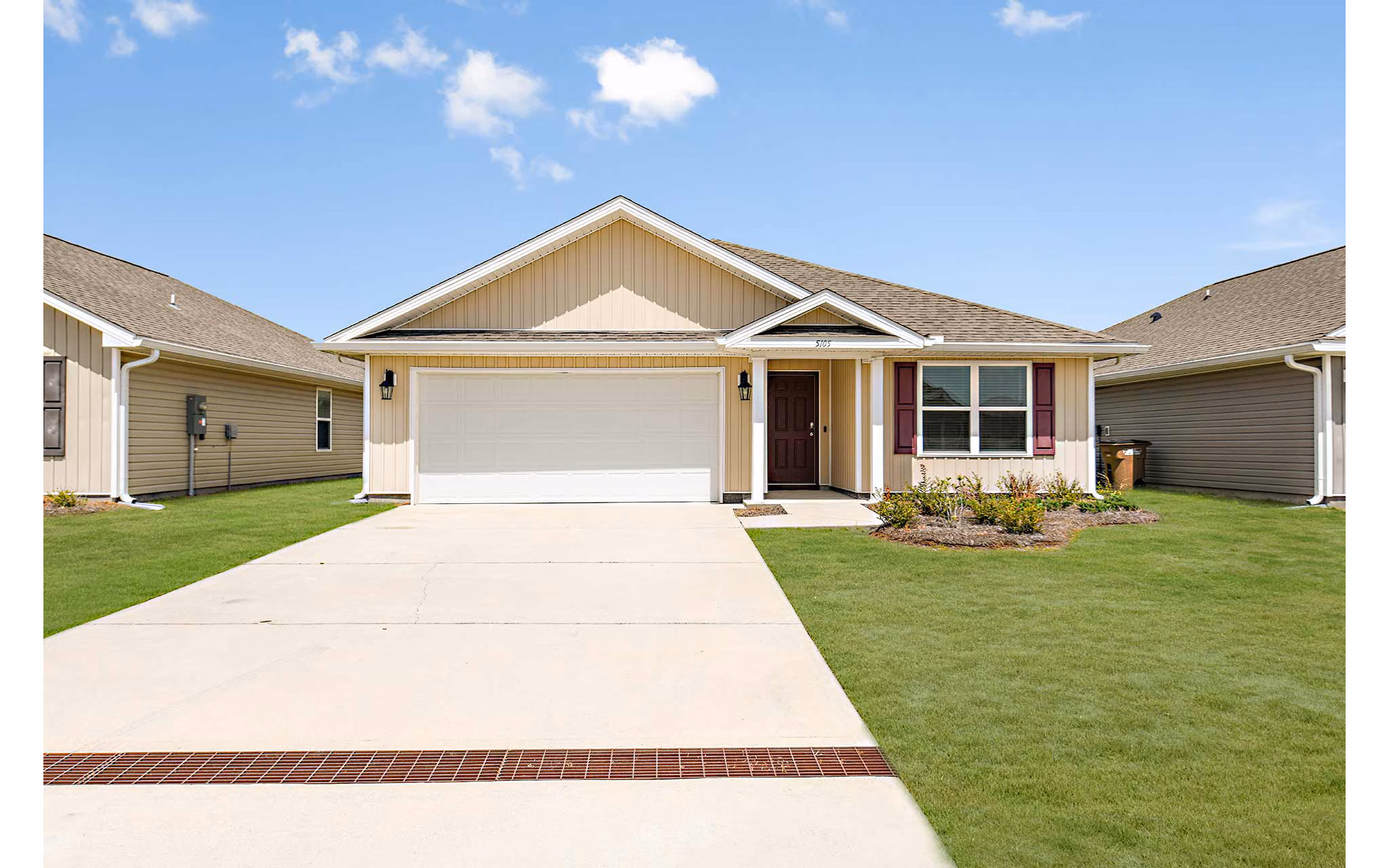Sunset Village Apartments: Elegant view of luxury apartments in a serene setting