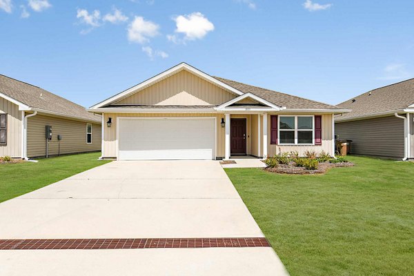Sunset Village Apartments: Elegant view of luxury apartments in a serene setting