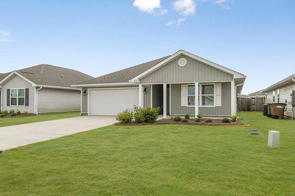 Sunset Village Apartments: Stylish view of luxury apartments in a peaceful suburban setting