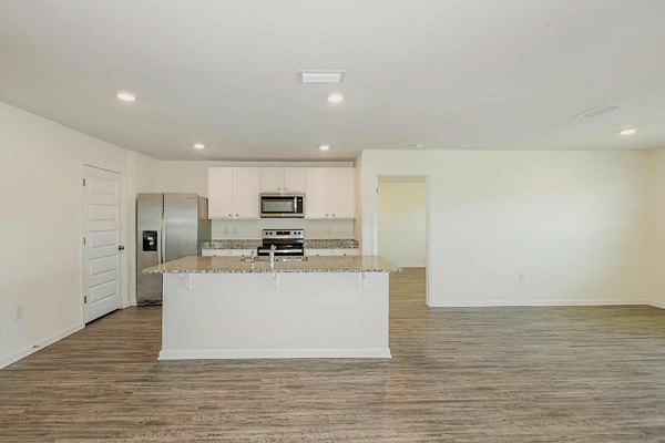 kitchen at Sunset Village Apartments