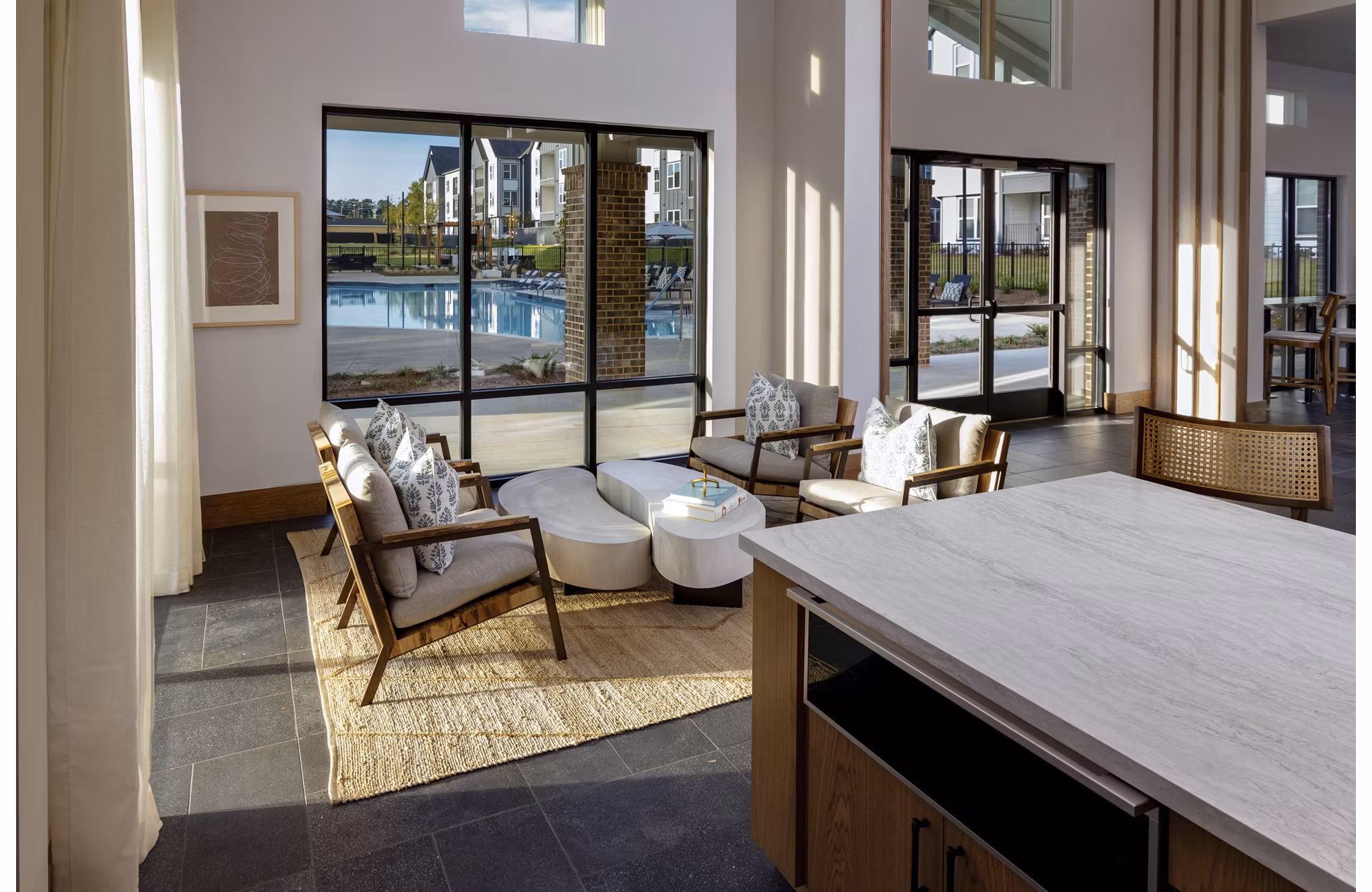 clubhouse at Elan Brookwood Apartments