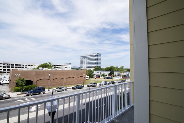 patio at City Block Apartments