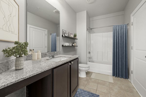 rendering at City Block Apartments