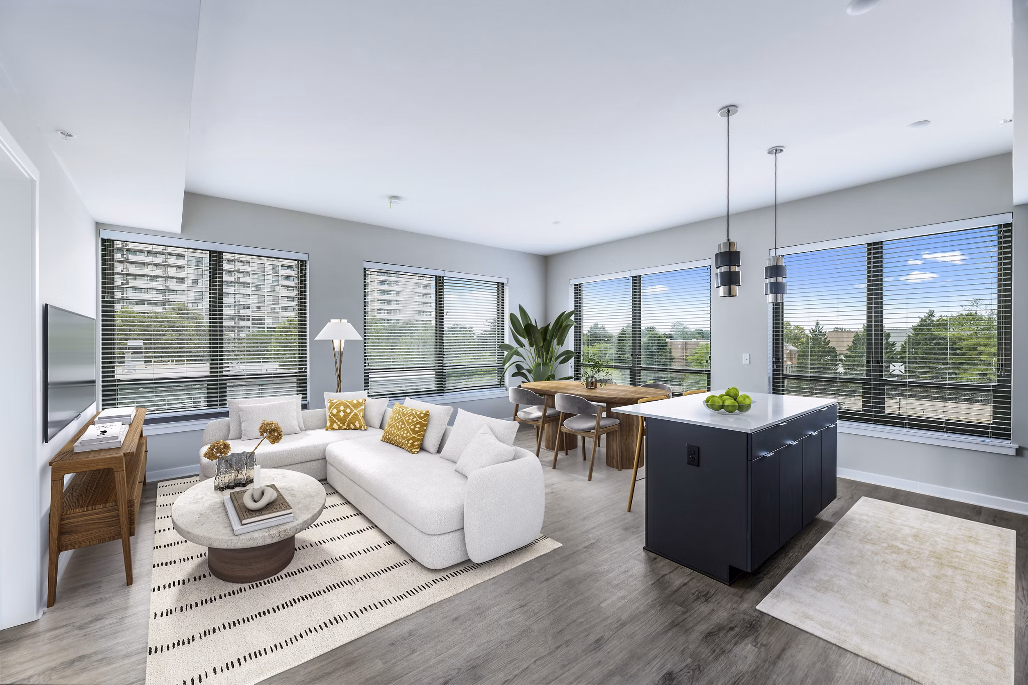 rendering at UrbA Apartments