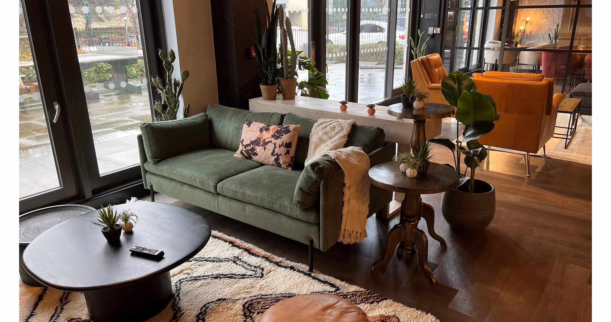 clubhouse at The Depot Apartments