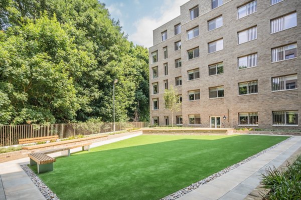 building/exterior at Hillfort House Apartments