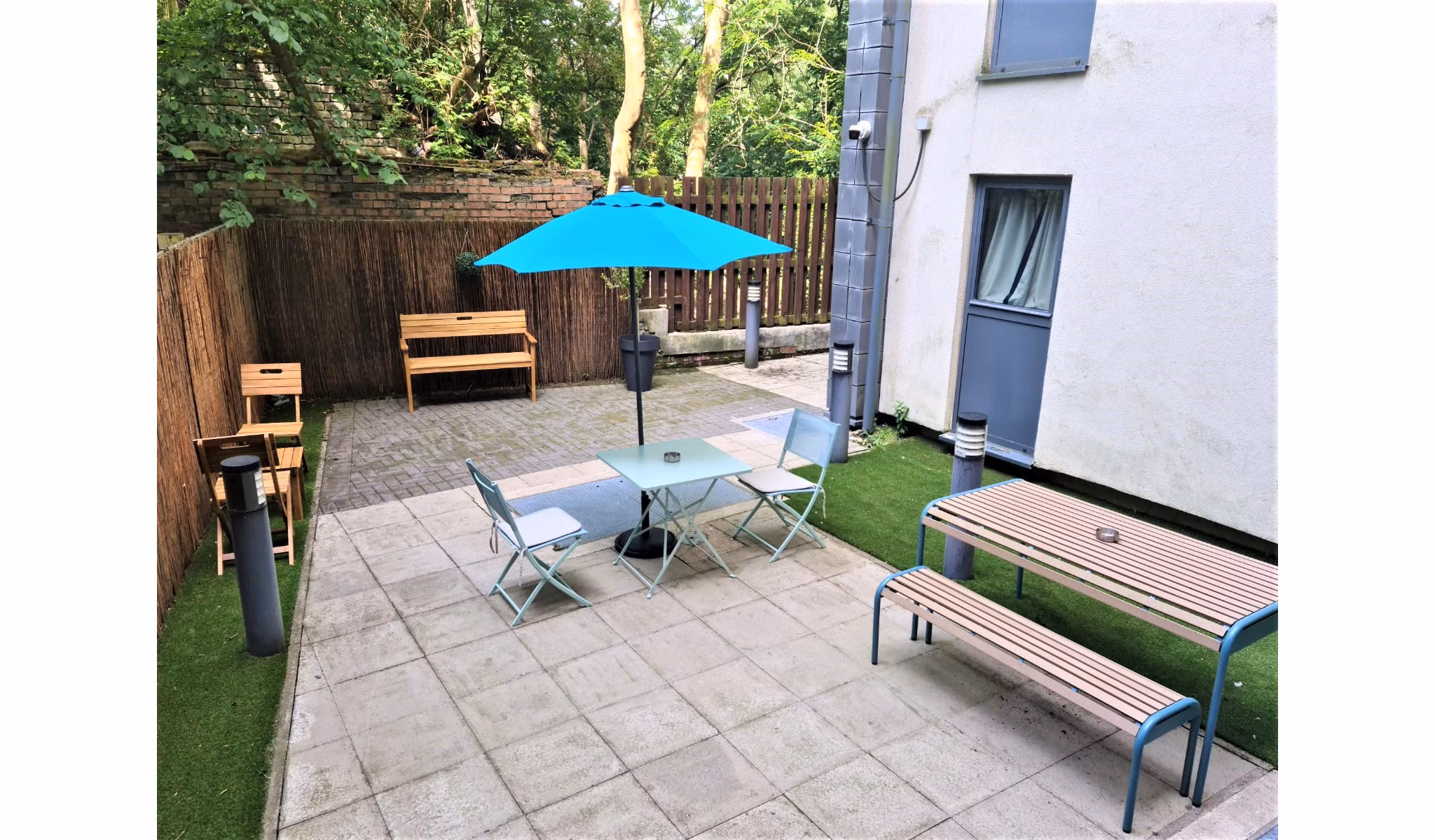 patio at Gibson Street