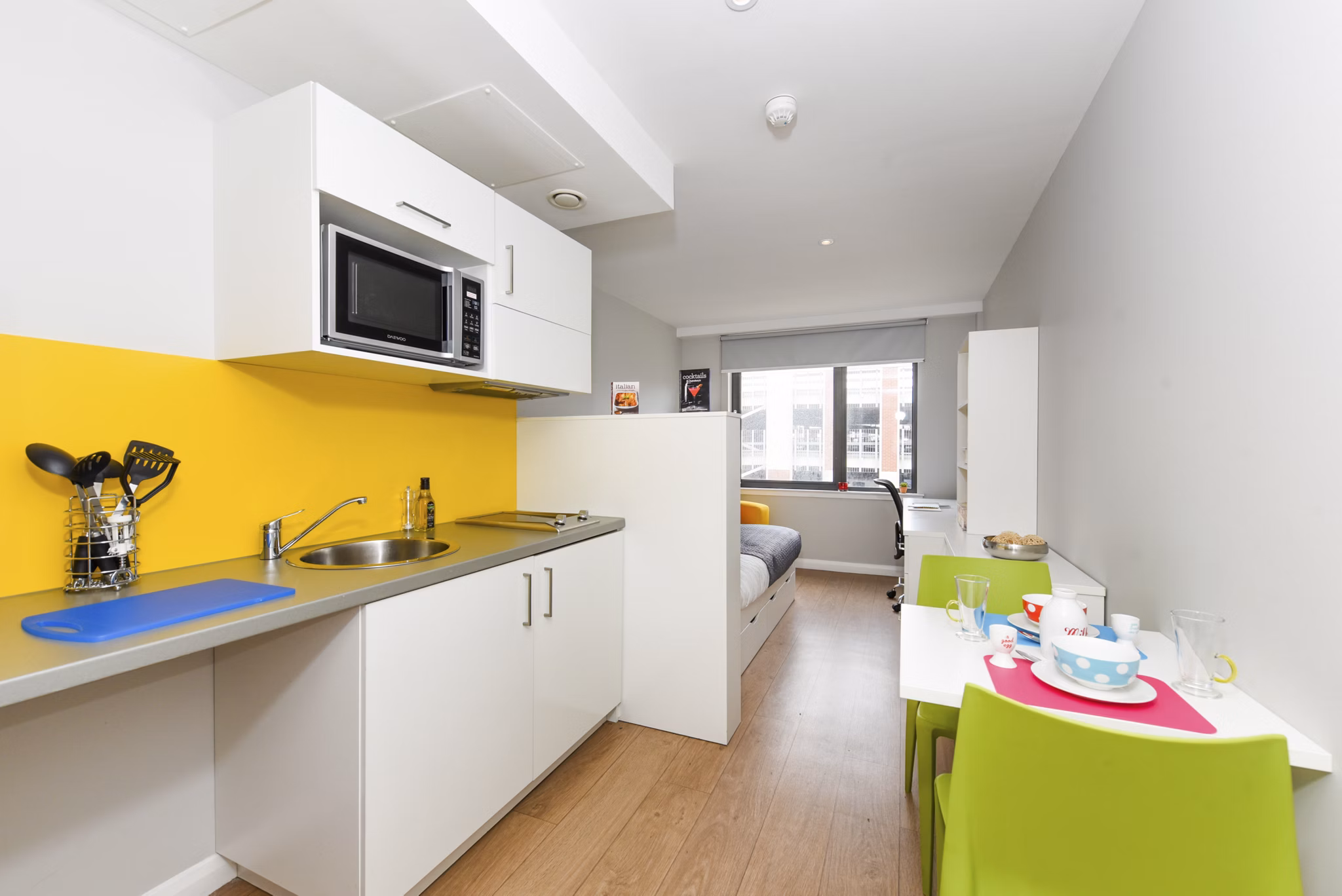 kitchen at Merchant Studios