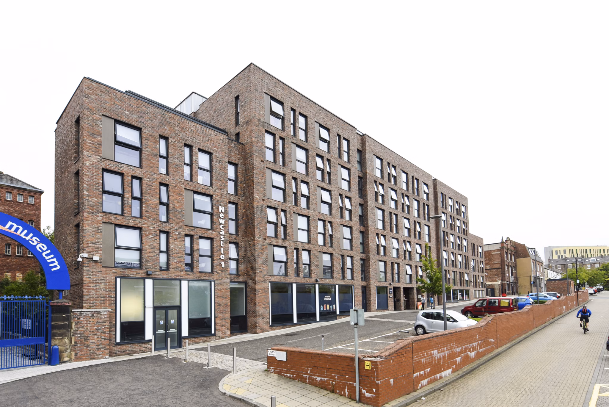 exterior at Newcastle 1