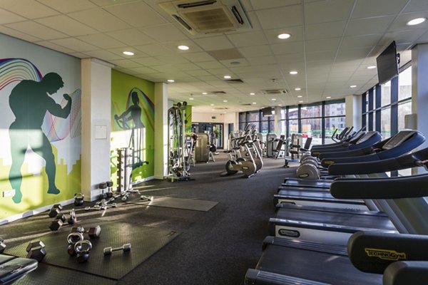 fitness center at Nottingham Two