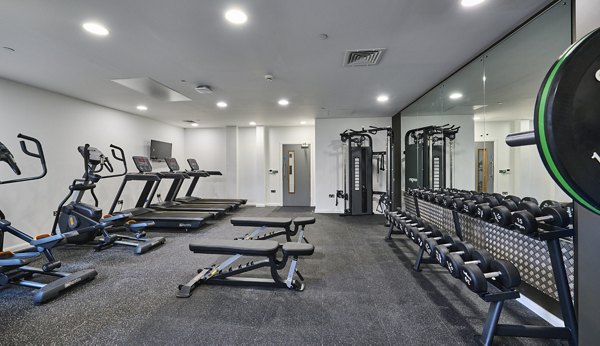 fitness center at Deakins Place