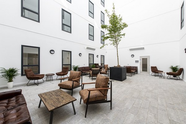 courtyard at Hollis Croft