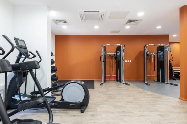 fitness center at Hollis Croft