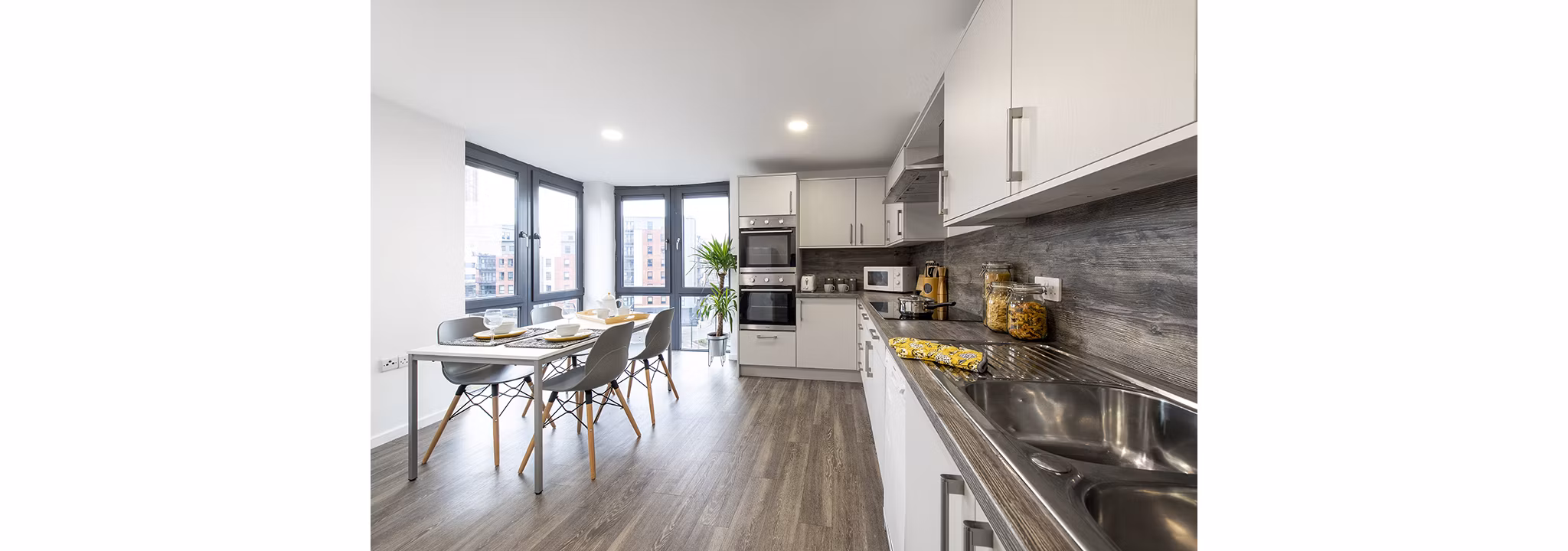 kitchen at Central Place