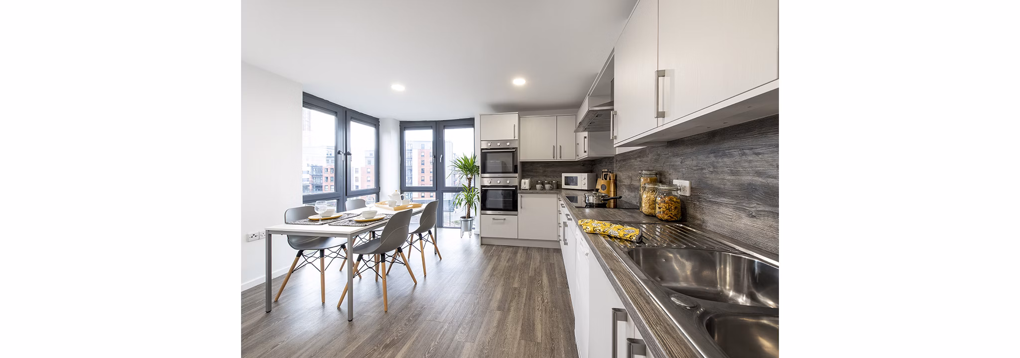 kitchen at Central Place