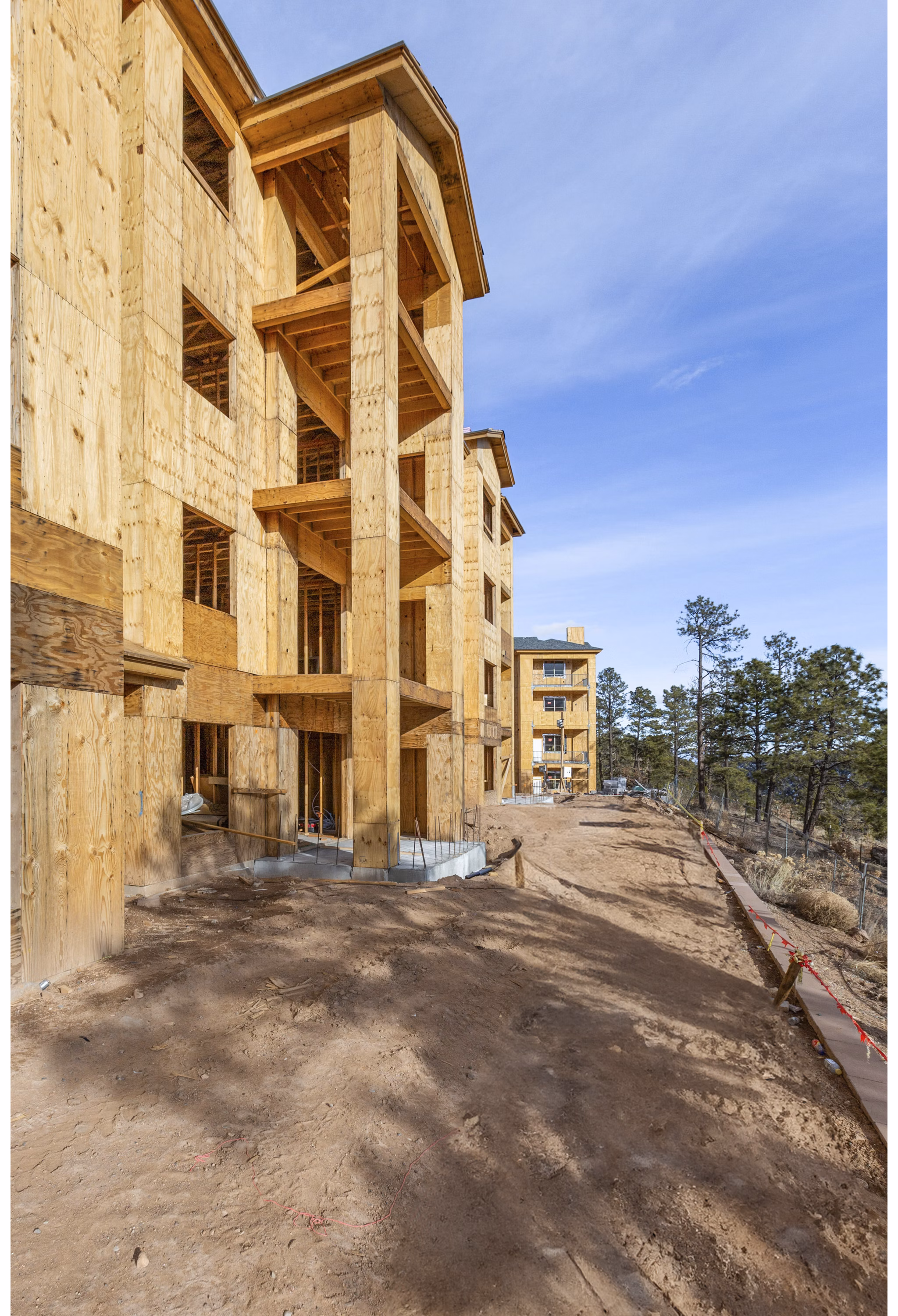 building at The Hill Apartments