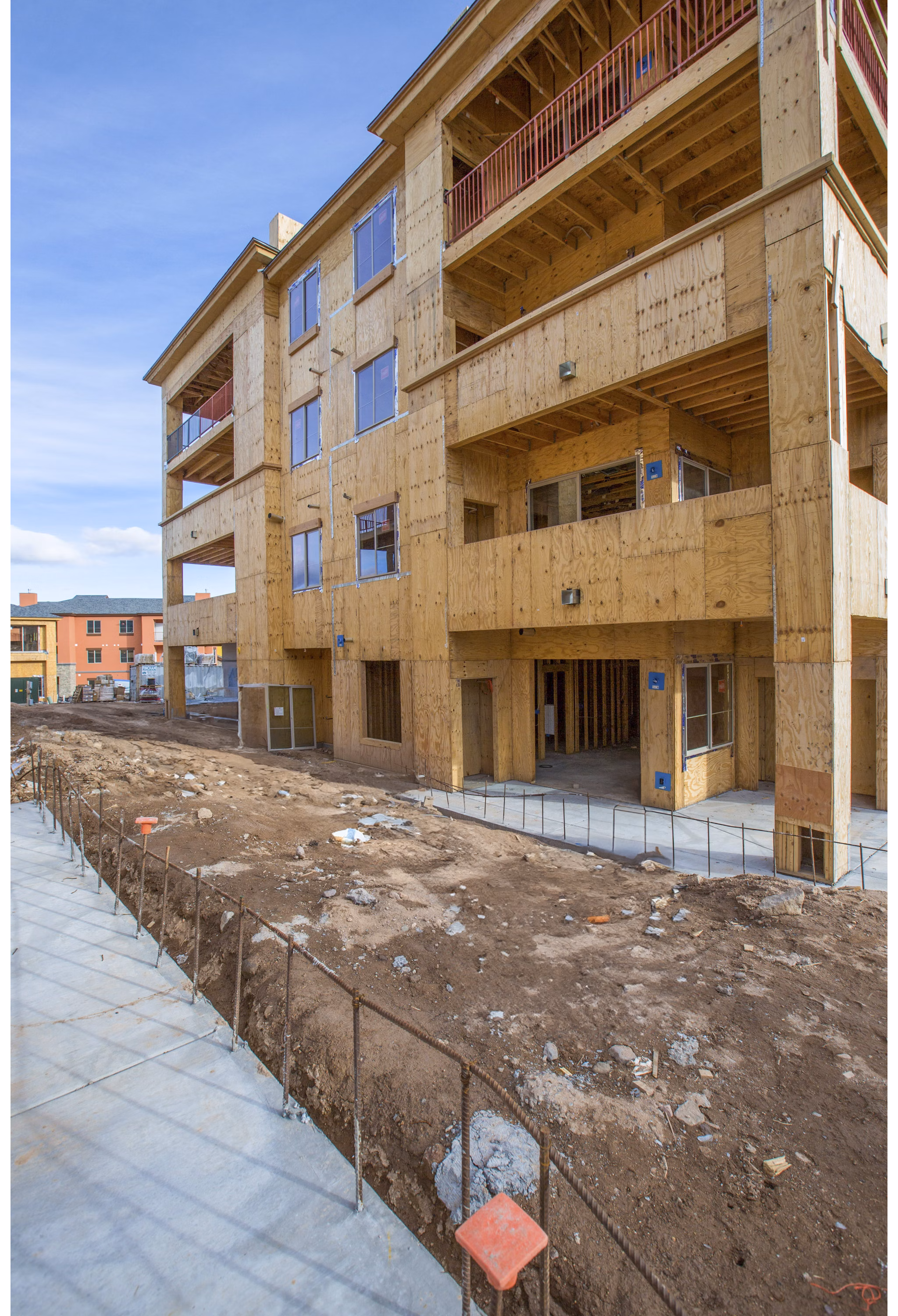 building at The Hill Apartments