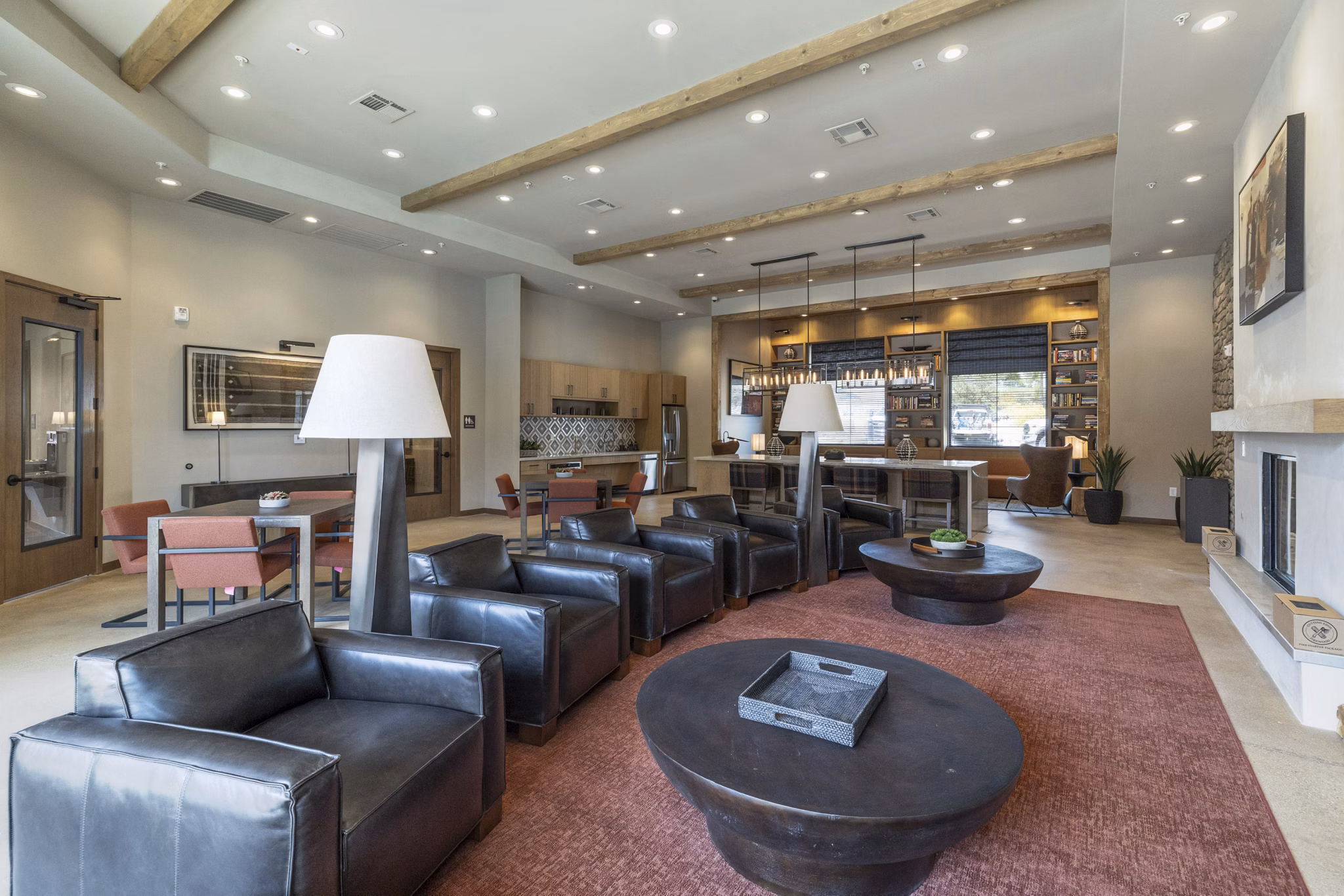 clubhouse at The Hill Apartments