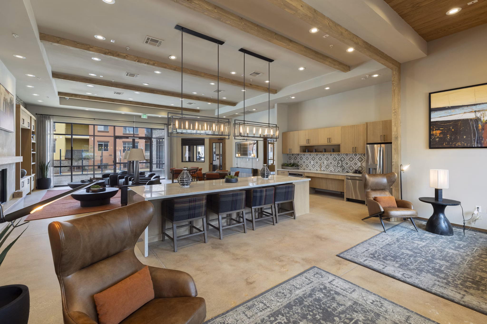 clubhouse at The Hill Apartments